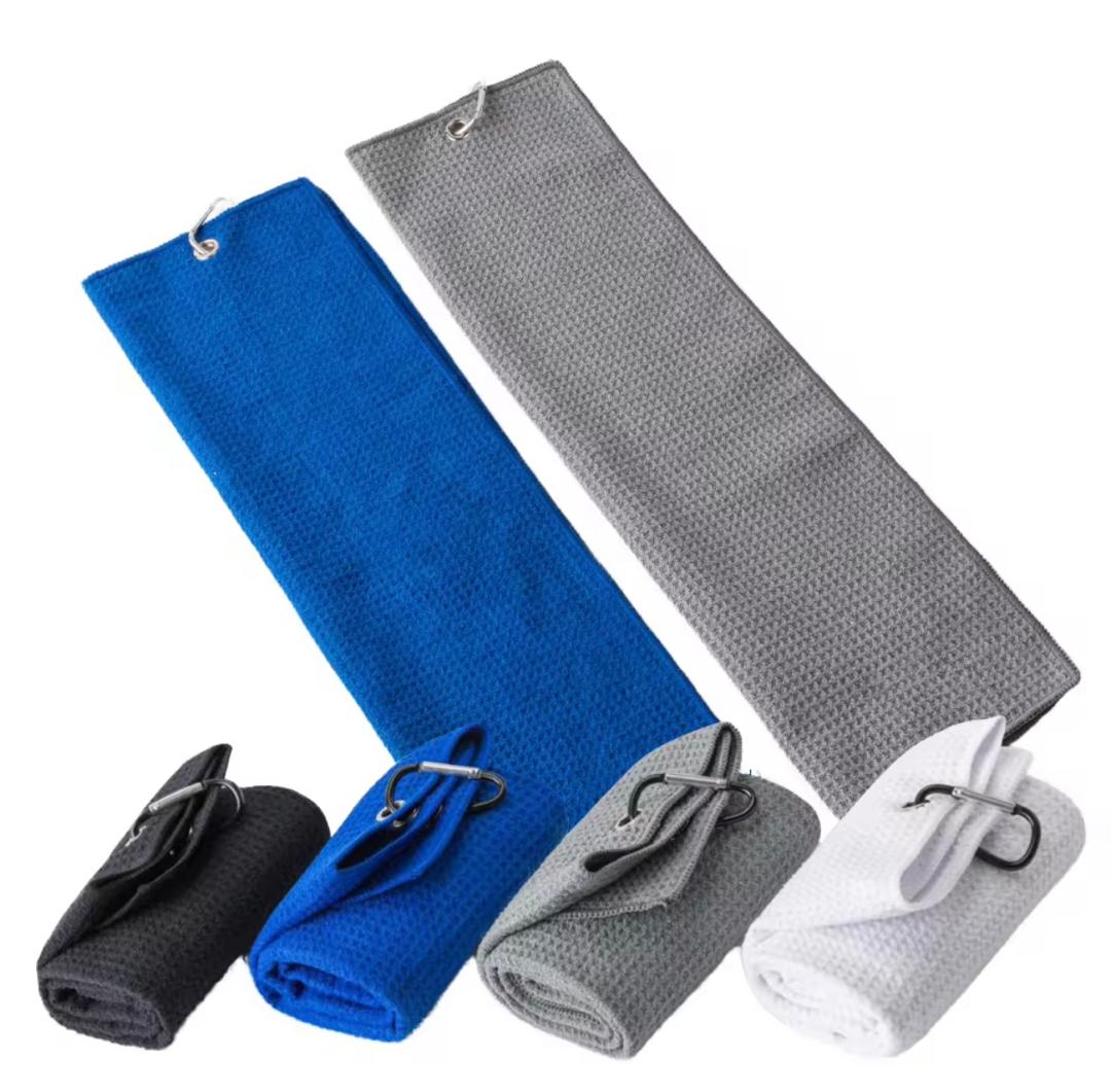 Serviette de Sport Microfibre avec Crochet – Séchage Rapide pour Fitness et Gym