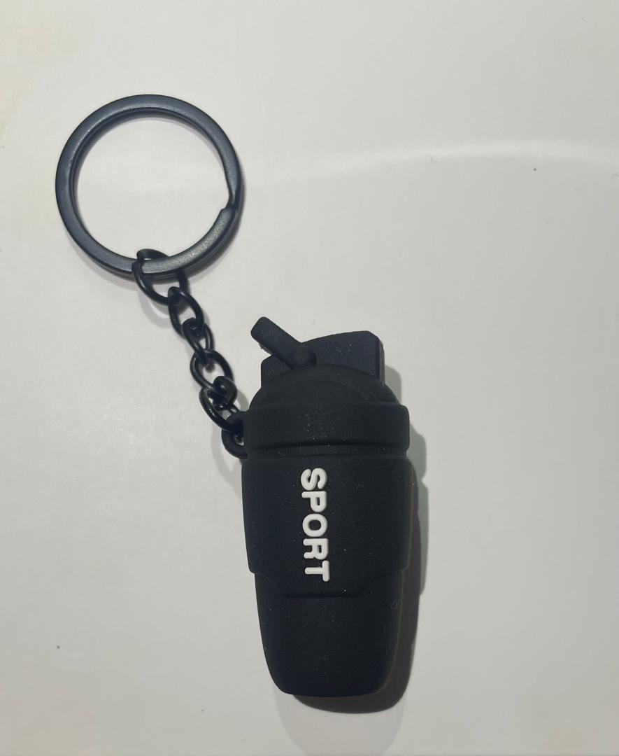 Porte-clé Fitness en Silicone – Haltère, Kettlebell et Disque de Musculation